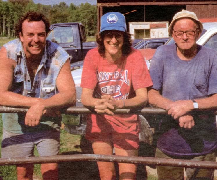 The Glen-Caro crew: John Dunne, Deb Kendall and Art Bracken. John worked at Glen-Caro before Deb and now spells her on Saturdays. Photo by Malcolm Batty.