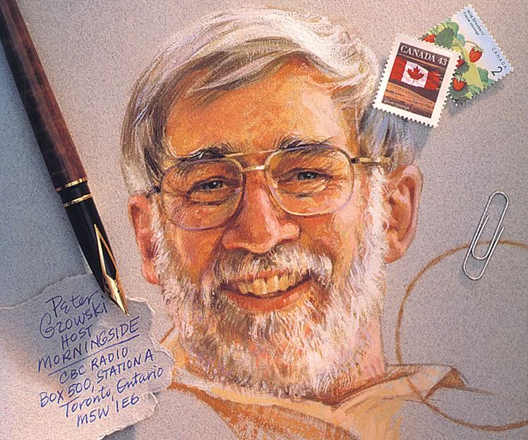 One of Laurie’s five covers for Peter Gzowski’s Morningside series.