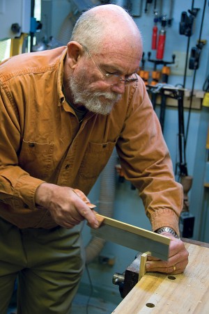 After John Nephew retired from a 31-year teaching career at Orangeville District Secondary School, a friend asked him to observe his nightschool class in cabinetmaking.After John Nephew retired from a 31-year teaching career at Orangeville District Secondary School, a friend asked him to observe his nightschool class in cabinetmaking.