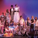 Peter Pan full cast finale. Photo courtesy of Theatre Orangeville.