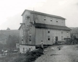 Mill courtesy Dufferin County Museum and Archives P-068A