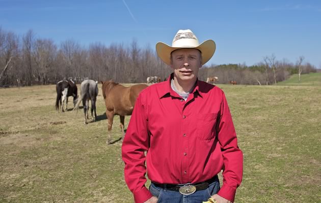 Cattle rancher and agri-tourism entrepreneur Carl Cosack, 52, is the cowboy-philosopher of the Stop the Quarry cause and a late convert to citizen engagement. “You grow up and things sort of just happen to you. As you get to be a little bit older you see that if you engage you can actually make a difference – your actions and your words and your participation are meaningful. People are truly trying to reclaim some decision-making process here.” Photo Jason Van Bruggen