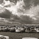 Foodstock, John Church Orangeville photographer John Church has been inspired by the scale and beauty of Melancthon farmland, though in this photo it was the drama of the sky and volume of cars at Foodstock that caught his attention.