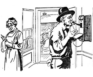 By 1915 the demand for telephones in urban centres had mostly been met, so the Bell Telephone Company turned its attention to the countryside.