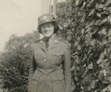 As a young woman, the lifelong resident of Caledon served in the Canadian Women’s Army Corps during World War II.