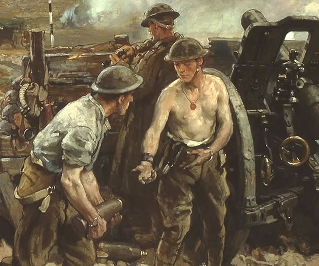 “The Taking of Vimy Ridge, Easter Monday 1917” by Richard Jack