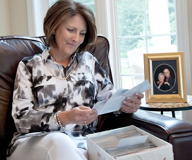 Although she misses her mother terribly, Tammi Langdon is glad they took the time to talk about the things that mattered before she died. Photo by Rosemary Hasner / Black Dog Creative Arts.