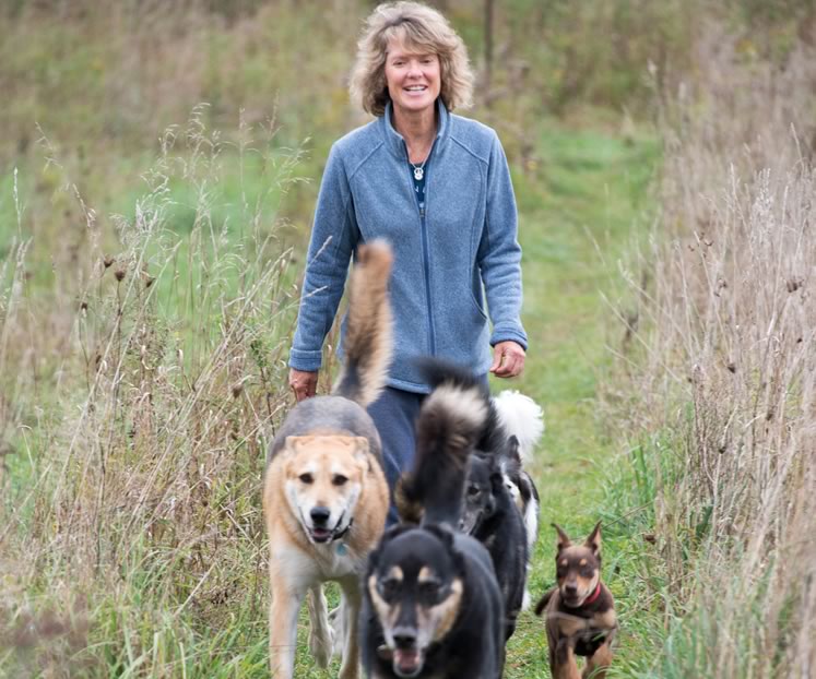 Jan travels to Indigenous communities throughout North America to consult with people about managing dog populations. Photo by Pete Paterson.