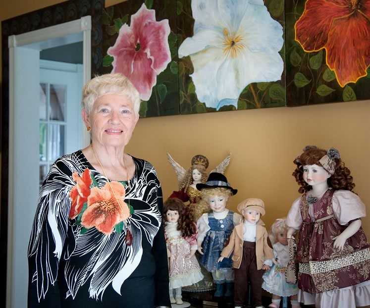 As a child, Ingrid Sander fled the Allied bombing of Berlin, then she and her family walked 200 kilometres back home. Photo by Rosemary Hasner / Black Dog Creative Arts.
