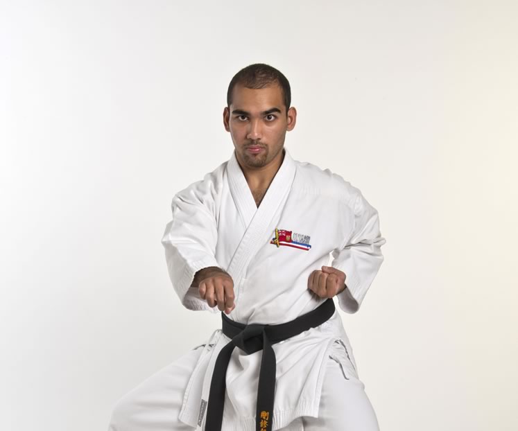 Karate Kid: Daniel Mustapha, 18, Amaranth. Photo by Pete Paterson.