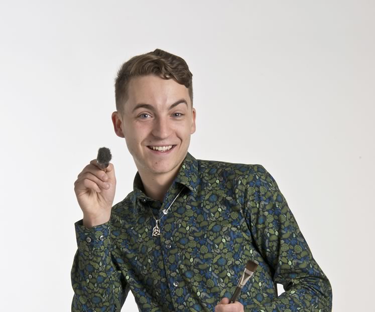Art Whisperer: Ricky Schaede, 25, Orangeville. Photo by Pete Paterson.