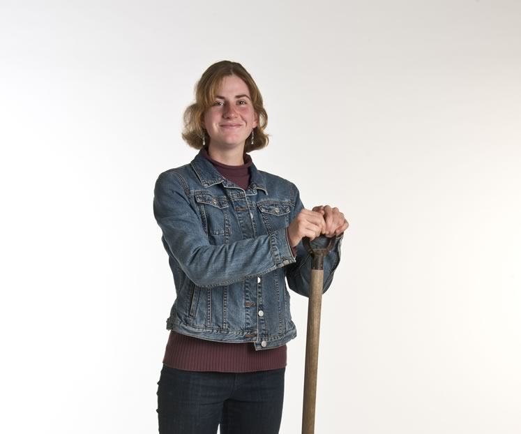 Organic Grower: Jordan Tilley, 24, Hillsburgh. Photo by Pete Paterson.