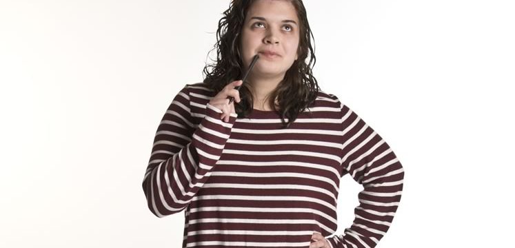 Literary Heart: Julie Hall, 20, Orangeville. Photo by Pete Paterson.