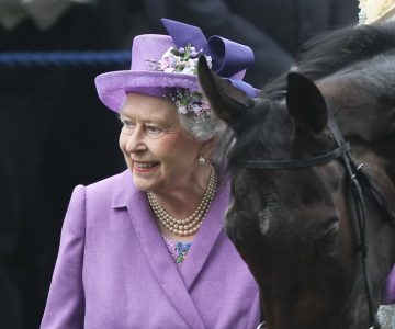 The Queen’s race horse hobby has reportedly netted her about $9.4 million. Wenn Rights Ltd / Alamy Stock Photo.