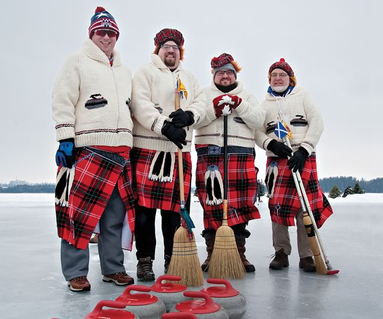 On our cover: The family Cook – Jason, Bryan, Collin and Jim – at the 2019 Great Canadian Pond Spiel on Island Lake. Photo by Rosemary Hasner / Black Dog Creative Arts.