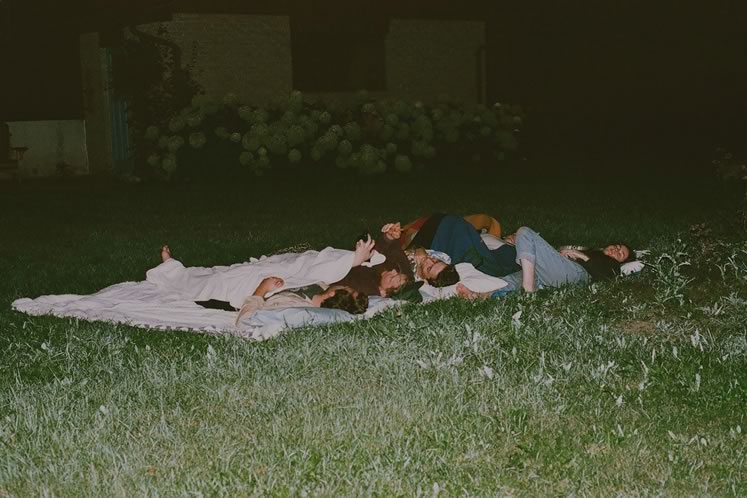 We spent my birthday lying under blankets, looking up at the stars. Photo by Sara May.