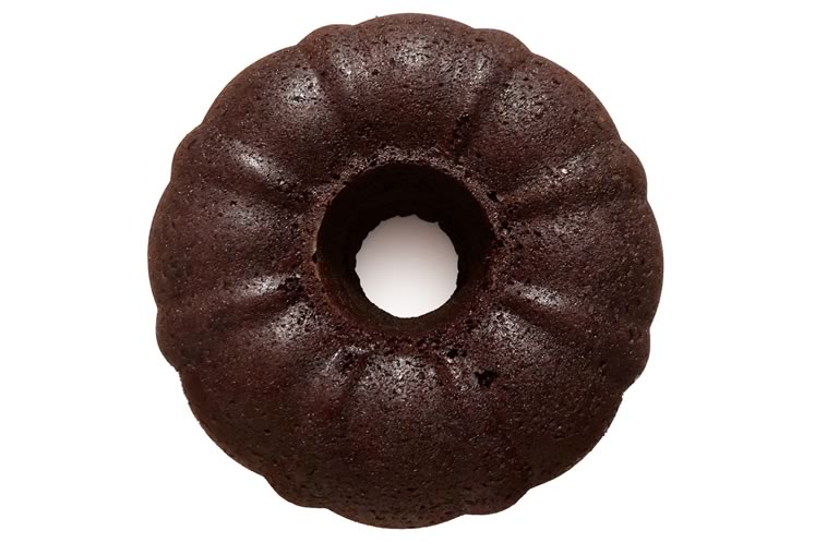 The Grammy Di chocolate Bundt cakes are available in an original iced version or the “Plain Jane” as shown here.