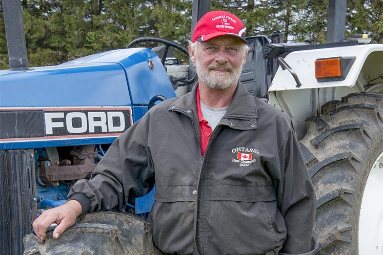 “If somebody goes out and rips up a big mess, he’s got to go over it two or three times more than I would to level it,” says Daryl. Photo by Pete Paterson.