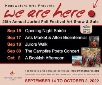 Headwaters Arts Juried Fall Festival Art Show and Sale