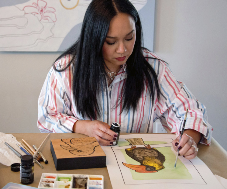 Artist Stephanie Casino Esguerra of Orangeville
