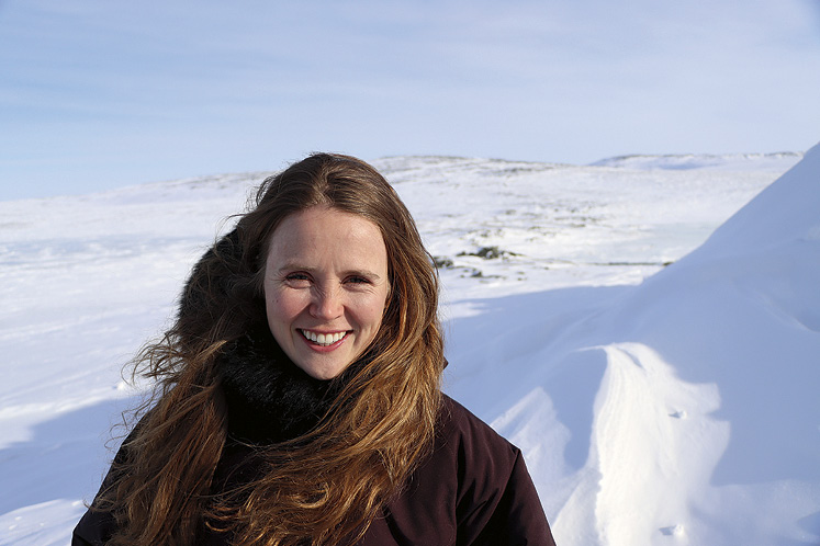 Raised in Caledon, Jordyn Stafford now oversees the food security programs for Nunavik Regional Board of Health and Social Services.