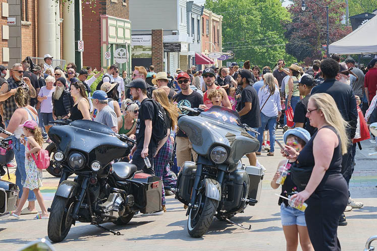 Orangeville blues and jazz festival blues and bikes 