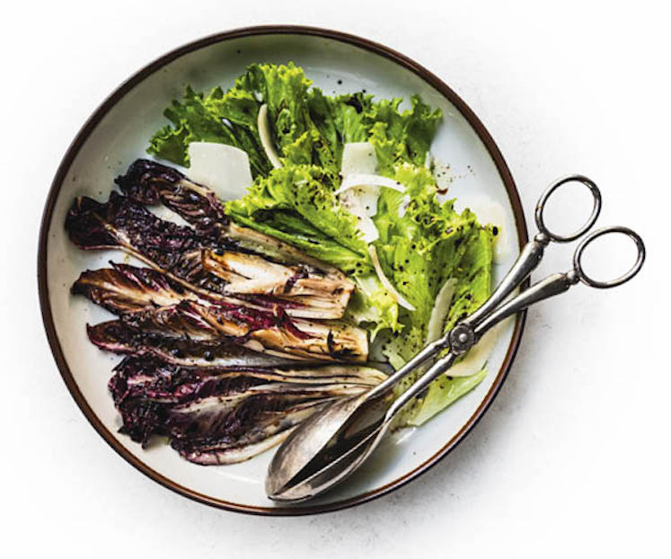 grilled radicchio salad