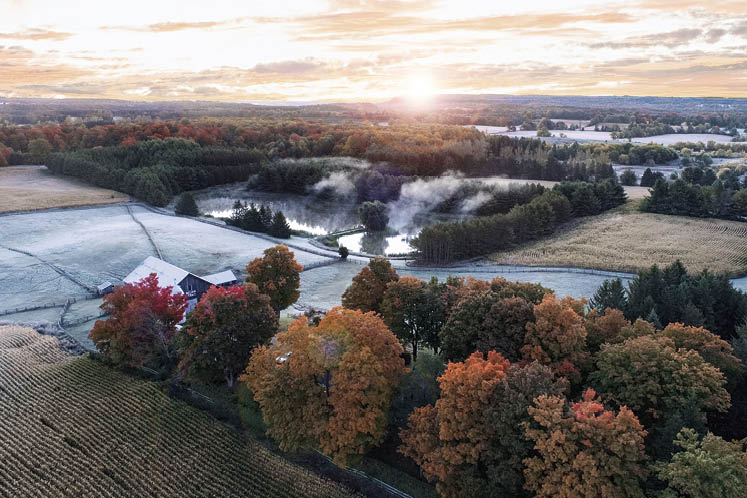 real estate drone photography caledon