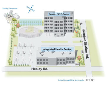 Caledon healthcare hub Wilson land donation