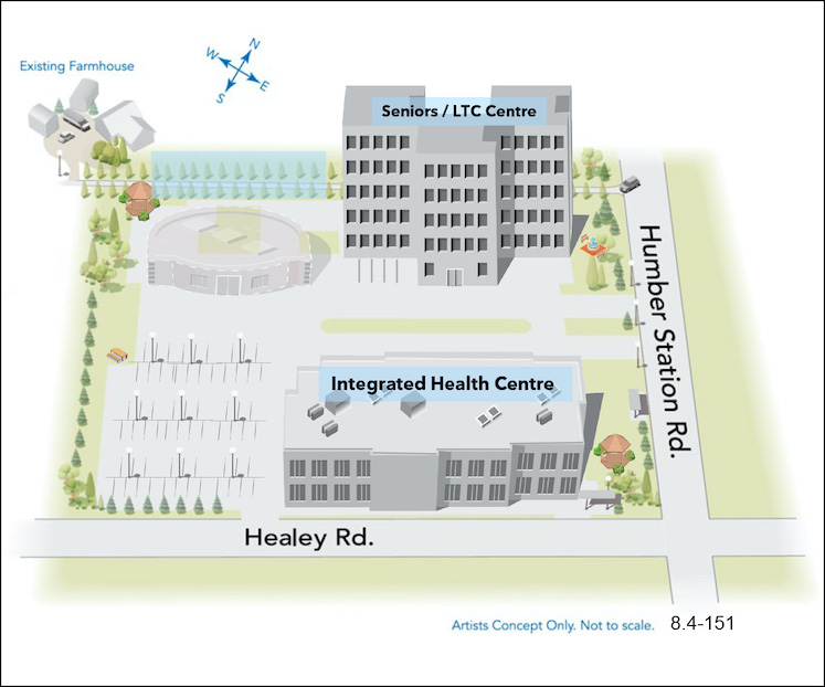 Caledon healthcare hub Wilson land donation