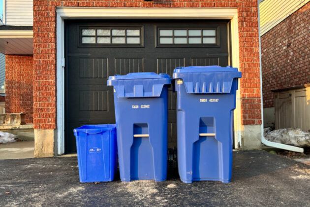 blue bins orangeville