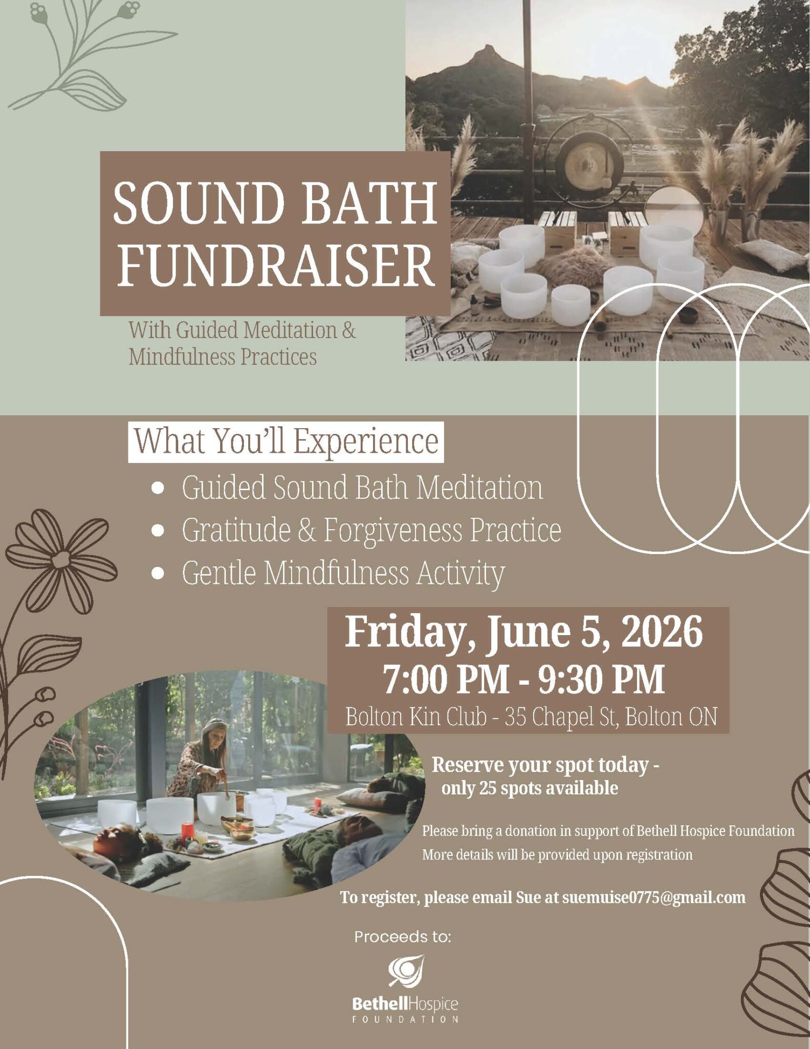 Sound Bath Flyer