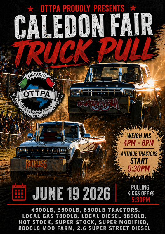 truck pull poster 2026