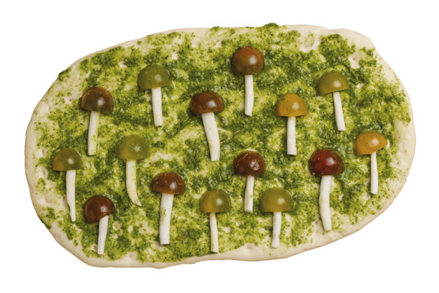 focaccia flower